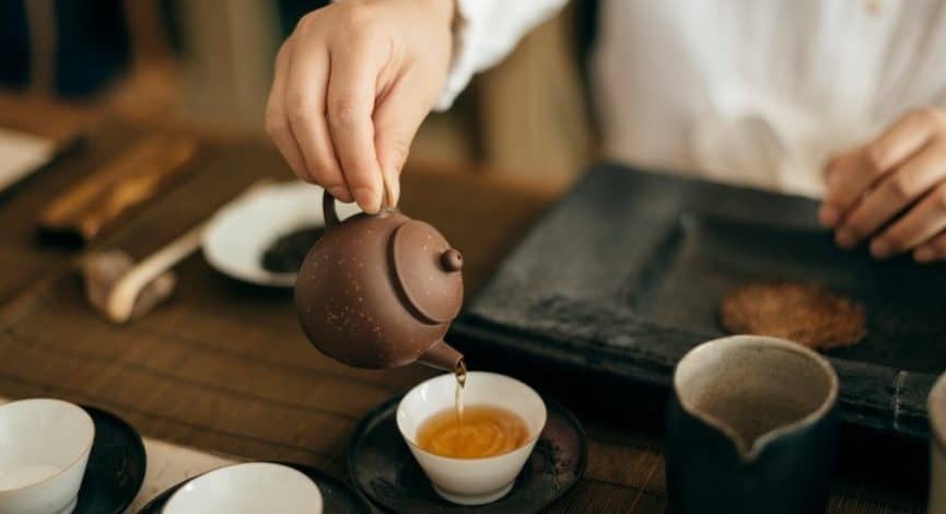 Chè Tân Cương giảm stress - sự kết hợp hương vị