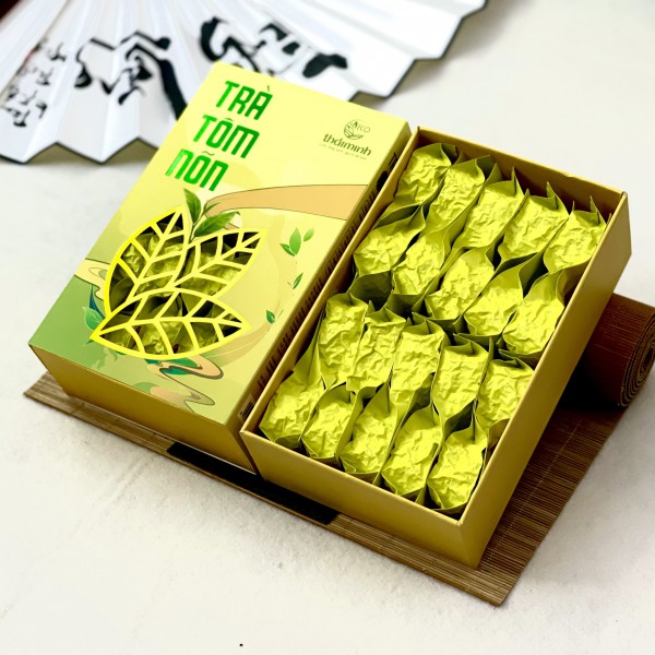Chè nõn tôm làm quà tặng - loại chè ngon đỉnh cao, tự hào trà Việt